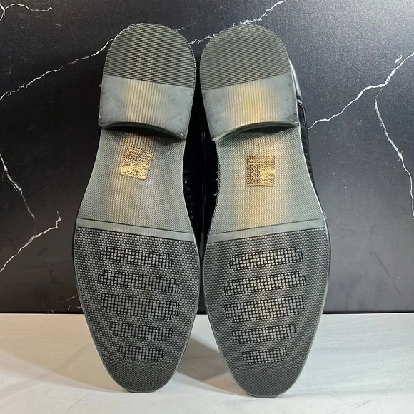 Ermax Men’s Oxford Shoes Black sz 8 - Picture 7 of 8